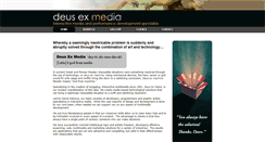 Desktop Screenshot of deus-ex-media.com
